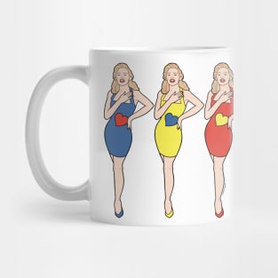 HAND ON YOUR HEART THREE Mug